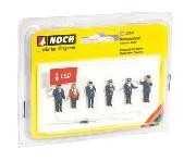 NOCH Railway personnal illuminated figures HO scale