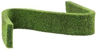 NOCH set de 2 haies longueur 50 cm (h=4cm/ l=1cm) Decorations and landscapes