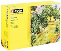 NOCH set of trees kit (25 pieces) 3.15/5.51in hight HO scale