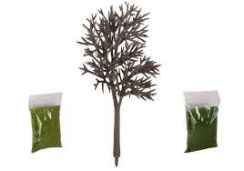 NOCH set trees kit 25 pieces 3.15/5.51 in hight HO scale