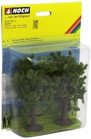 2 beech trees 5.in hight HO scale