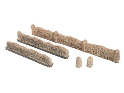 NOCH murs universels en mousse expansée murs de pierres naturelles (hauteur 1,5cm piliers 2,2cm longueur 104cm) Maquettes et Decors