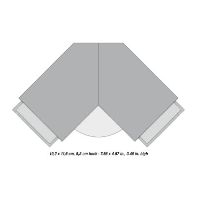 NOCH kit laser cut de terrain de football avec tribunes club house lumières et son (série limitée) Echelle HO