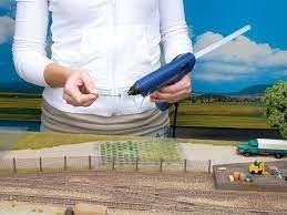 NOCH set de touffes d'herbes XL fleuries Decors et diorama