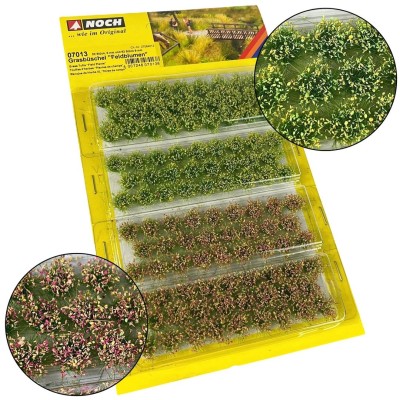 NOCH grass tufts (6/9mm 52 pieces) Accessories