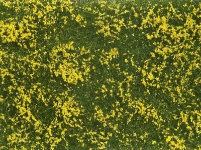 NOCH feuille de foliage couverture végétale (12x 18cm) pré fleurs jaunes Accessoires