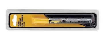 WOODLAND-SCENICS Road striping pen Yellow Accessories