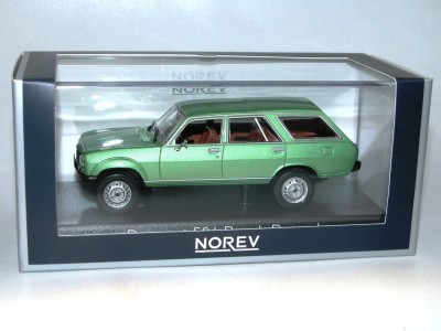 NOREV Peugeot 504 Estate Dangel 1980 vert métallique Diecast models