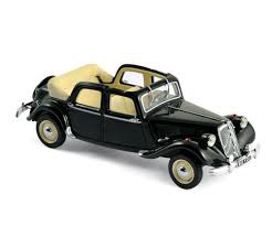 NOREV Citroen Traction 15-six decouvrable EDM 1949 black Cars