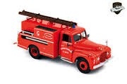 NOREV Citroen T46 fourgon pompe Guinard 1962 Pompiers