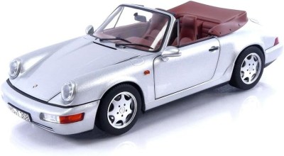 NOREV Porsche 911 Carrera 2 cabriolet 1990 silver Diecast models
