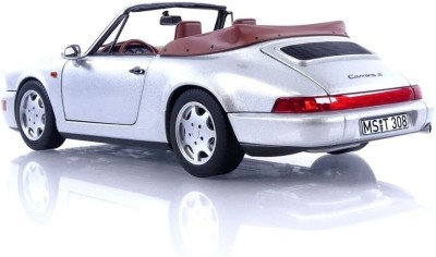 NOREV Porsche 911 Carrera 2 cabriolet 1990 silver Diecast models