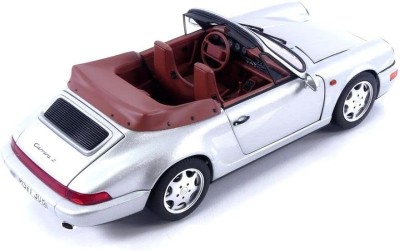 NOREV Porsche 911 Carrera 2 cabriolet 1990 silver Diecast models