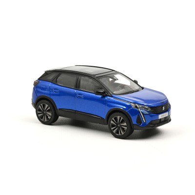 NOREV Peugeot 3008 GT Black pack 2021 Vertigo blue Cars