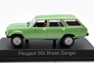 NOREV Peugeot 504 Estate Dangel 1980 vert métallique Diecast models