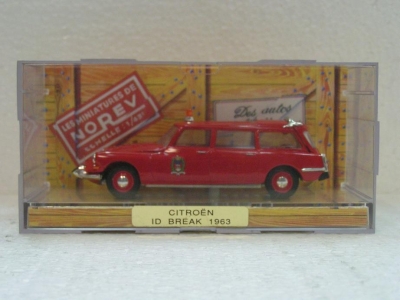 NOREV Citroen ID break 1963 Fire engine