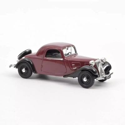 NOREV Citroën traction 7C faux cabriolet 1937 rouge foncé Véhicules miniatures