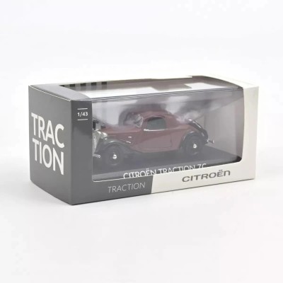 NOREV Citroën traction 7C faux cabriolet 1937 rouge foncé Véhicules miniatures