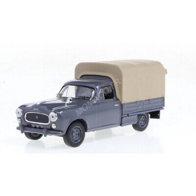 ODEON Peugeot 403 pick-up bleue gris avec bâche beige Véhicules miniatures