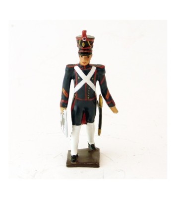 CBG MIGNOT Figurine CBG Artilleur empire officier avec carte  (avec guêtres blanches) Figurines Plombs