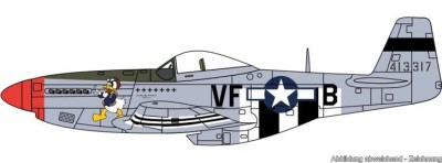 OXFORD avion métal P-51 Mustang 336th FS 4th fs wings Avions et Hélicoptères