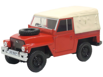 OXFORD diecast car LAND-ROVER LIGHTWEIGHT Red Cars