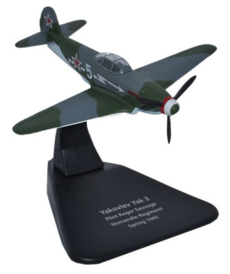 OXFORD diecast plane YAKOLEV YAK3 