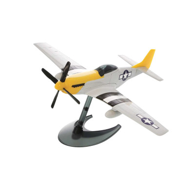 AIRFIX QUICKBUILT (facile à encliqueter sans collage pièces compatibles LEGO) avion P51D Mustang Maquettes et figurines plastiques