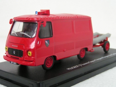 ELIGOR Peugeot J7 Essonne sapeur pompiers plongeur avec zodiac Véhicules miniatures