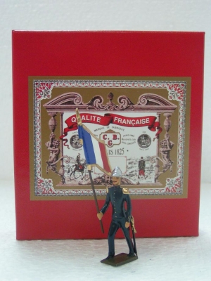 CBG MIGNOT Fire man with flag (1910) Metals figures and soldiers