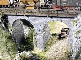 POLA G  pilliers pour viaduc deux arches (bâtiment  en kit à construire) (matériaux résistant à l'extérieur) Accessoires