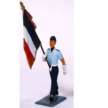 CBG porte drapeau de l'EFSOAA (Ecole de formation des sous-officiers de l'armée de l'air) Figurines Plombs