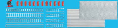 PREISER accesories set for fire engine scale 1/87 Diecast models
