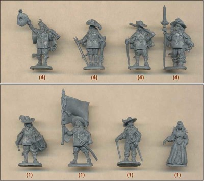 RED BOX set de figurines 