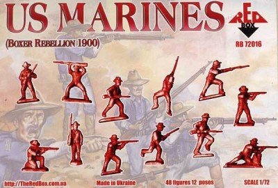 RED BOX set de figurines 