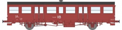 REE  voiture voyageur modernisées Sud-Ouest  15m B6q VB rouge SNCF ep IV-V Trains