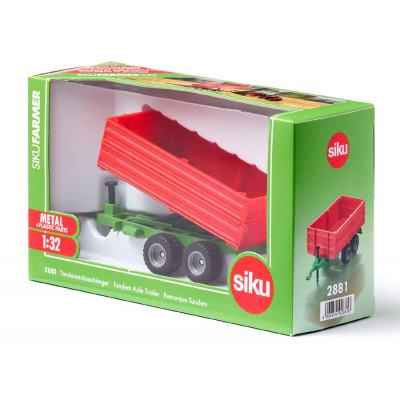 SIKU remorque agricole tandem pour tracteurs 1/32 Les miniatures pour jouer