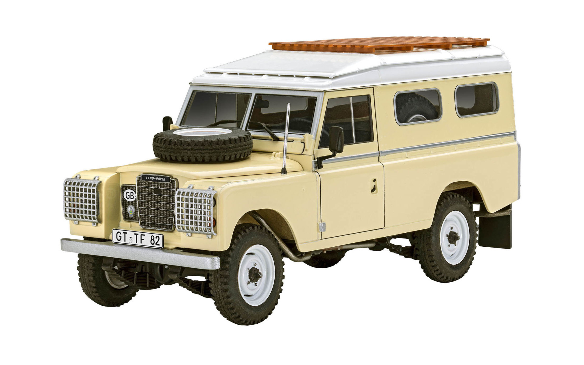 REVELL MODEL SET maquette plastique à construire LAND ROVER Series III LWB  (commercial) ( colle, pinceau et peintures incluses) - Planet Passions