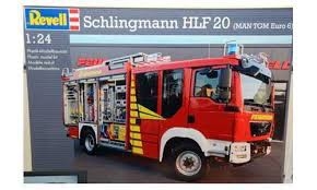 REVELL Maquette plastique à construire Fourgon de Pompiers MAN TGM/Schlingmann HLF20 VARUS 4x4 Maquettes et Decors