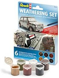 REVELL weathering set  (6 special  pigments for various effects) Paints, glues and accessories