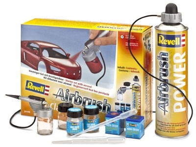 AIRBRUSH Starter SET class Kits and landscapes