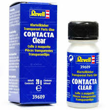 REVELL colle Contacta clear 20g avec pinceau (pour usage sur