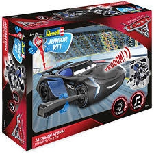 REVELL Junior KIt Jackson Storm de CARS   (19 parts) with light and sound  (easy to built ) Toys