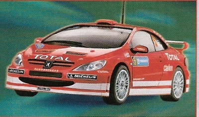 REVELL Maquette Easy kit Peugeot 307 WRC 2004 (simple à construire sans colle ni peintures) dés 5 ans Maquettes et figurines plastiques
