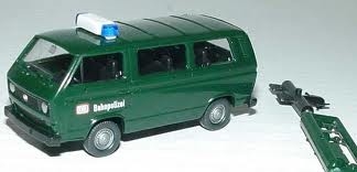 ROCO VW Typ2 Bahn Polizei Police