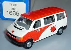 ROCO VW T4 minibus DRF Pompiers