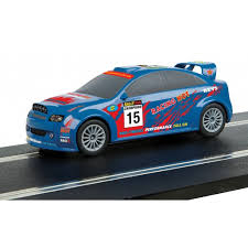 SCALEXTRIC voiture de rallye 1/32 SMART Rally car (avec autocollants à poser)analogique Jouet