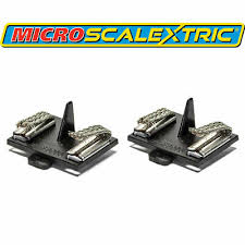 SCALEXTRIC Micro Scalextric guide et tresses de remplacement (pack de 8 avec vis) Circuits routiers