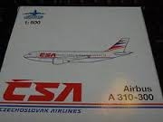 SCHABAK diecast plane  AIRBUS A310-300 