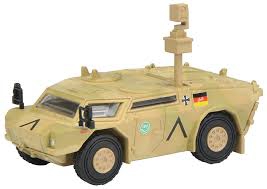 SCHUCO FENNEK scout car camouflage ISAF Diecast models